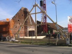 b6. optakelen nieuwe dakconstructie