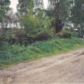 1985. Grenssteen bij bassin Van Akenstraat foto HKV Becha