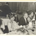 1964 afscheid  schoolbestuur rechts Hr Bakker, mevr Bakker en hr. Roell  foto mw Bakker-Blom2