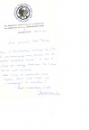 1964 bedankbriefje vw  noodkerk