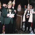 1986 opening carnavalsseizoen door Henricus de Kloezenaer; archief Sjoutvotte