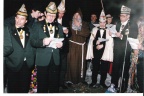 1986 opening carnavalsseizoen door Henricus de Kloezenaer; archief Sjoutvotte