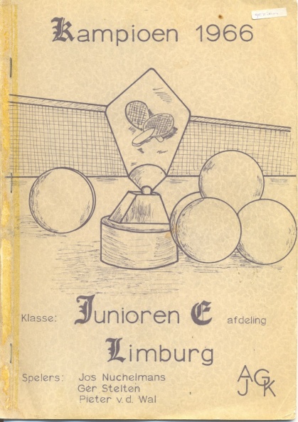 1966 kampioen junioren  