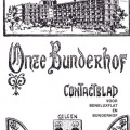 1970+ Bunderhof  contactblad